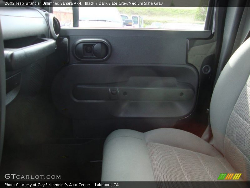 Black / Dark Slate Gray/Medium Slate Gray 2009 Jeep Wrangler Unlimited Sahara 4x4