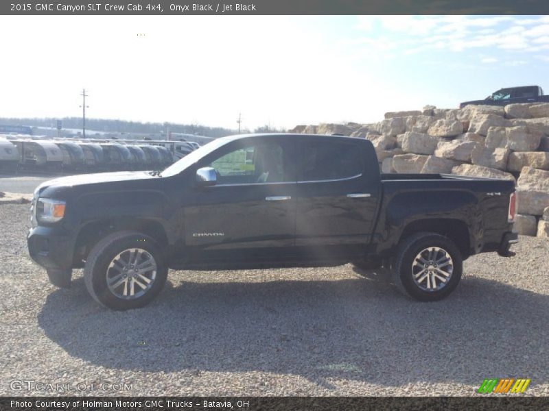 Onyx Black / Jet Black 2015 GMC Canyon SLT Crew Cab 4x4