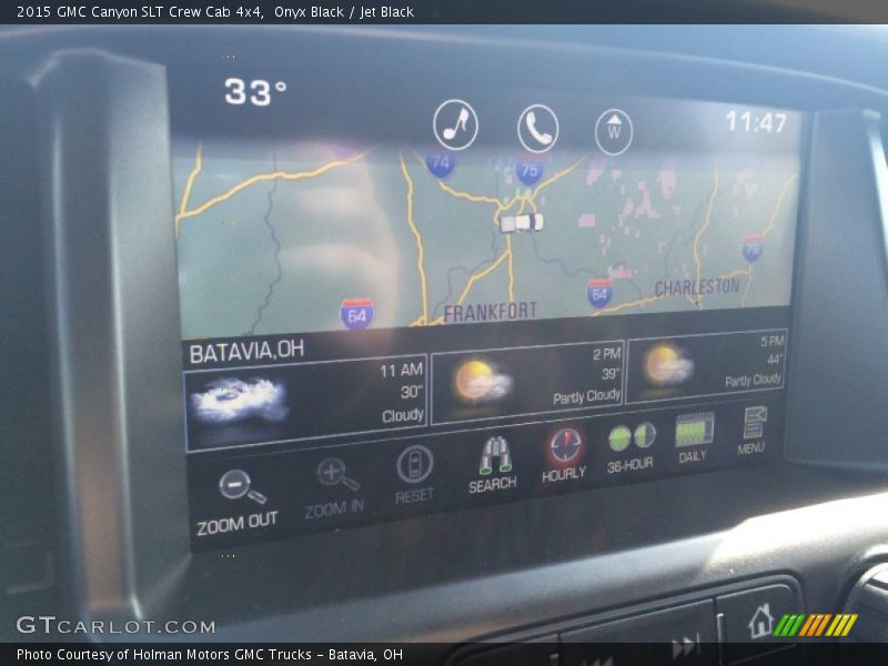 Onyx Black / Jet Black 2015 GMC Canyon SLT Crew Cab 4x4