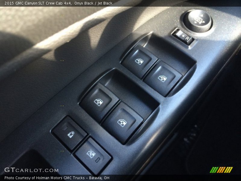 Onyx Black / Jet Black 2015 GMC Canyon SLT Crew Cab 4x4