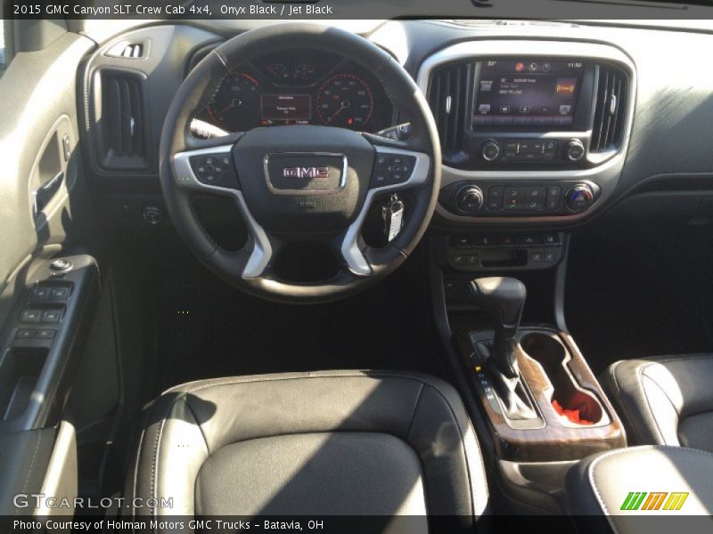 Onyx Black / Jet Black 2015 GMC Canyon SLT Crew Cab 4x4