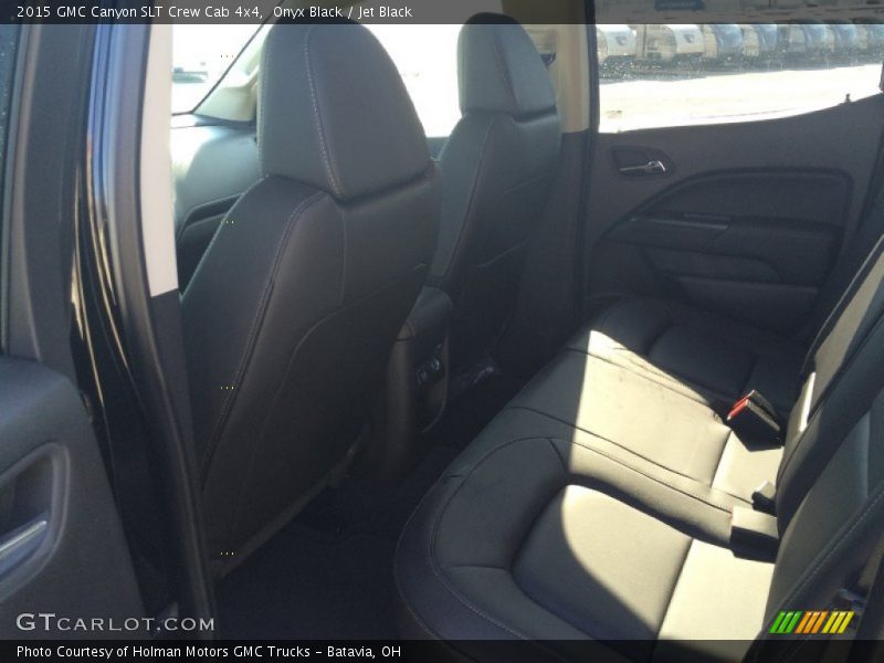 Onyx Black / Jet Black 2015 GMC Canyon SLT Crew Cab 4x4
