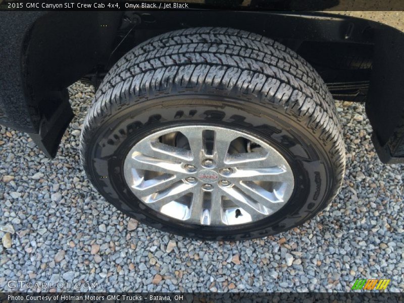 Onyx Black / Jet Black 2015 GMC Canyon SLT Crew Cab 4x4