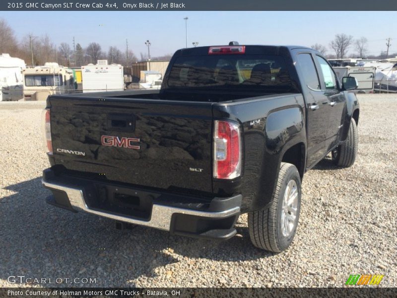 Onyx Black / Jet Black 2015 GMC Canyon SLT Crew Cab 4x4