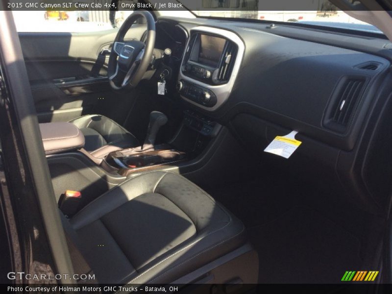Onyx Black / Jet Black 2015 GMC Canyon SLT Crew Cab 4x4