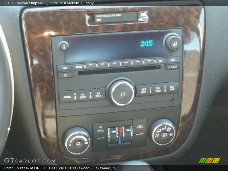 Gold Mist Metallic / Ebony 2012 Chevrolet Impala LT