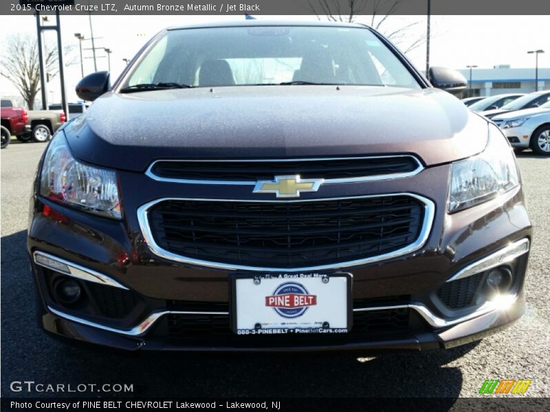 Autumn Bronze Metallic / Jet Black 2015 Chevrolet Cruze LTZ