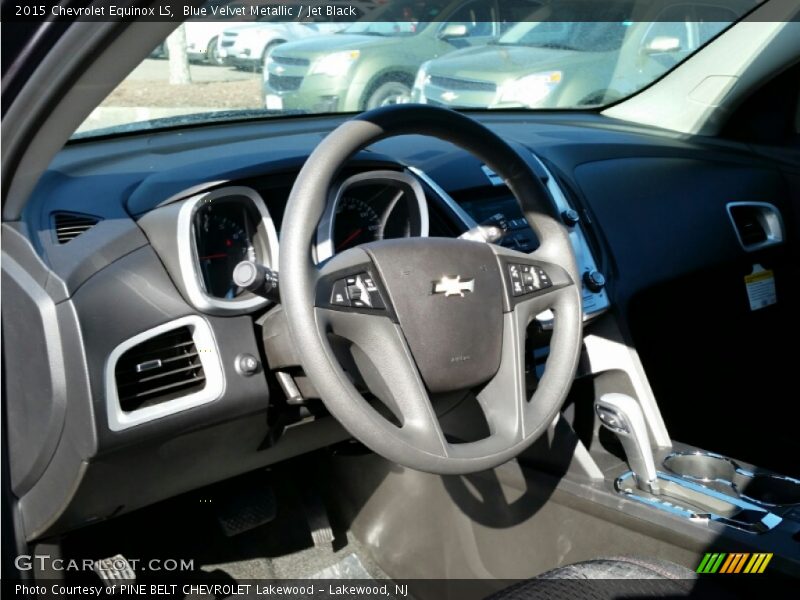 Blue Velvet Metallic / Jet Black 2015 Chevrolet Equinox LS