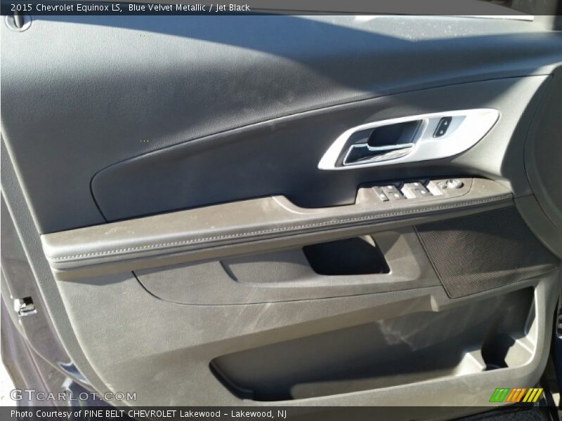 Blue Velvet Metallic / Jet Black 2015 Chevrolet Equinox LS