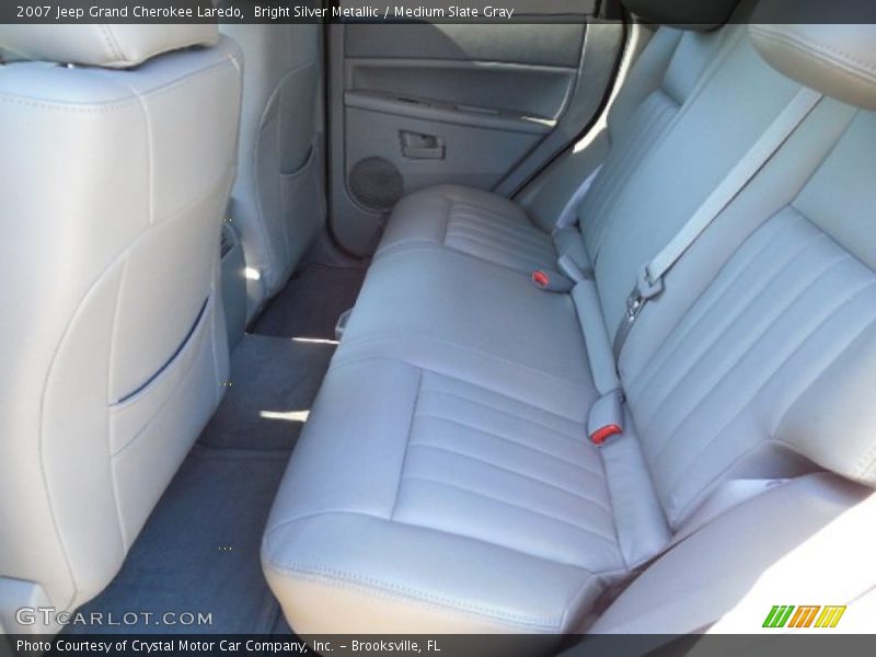 Bright Silver Metallic / Medium Slate Gray 2007 Jeep Grand Cherokee Laredo