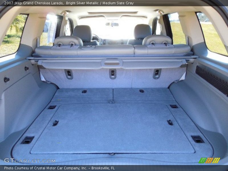 Bright Silver Metallic / Medium Slate Gray 2007 Jeep Grand Cherokee Laredo