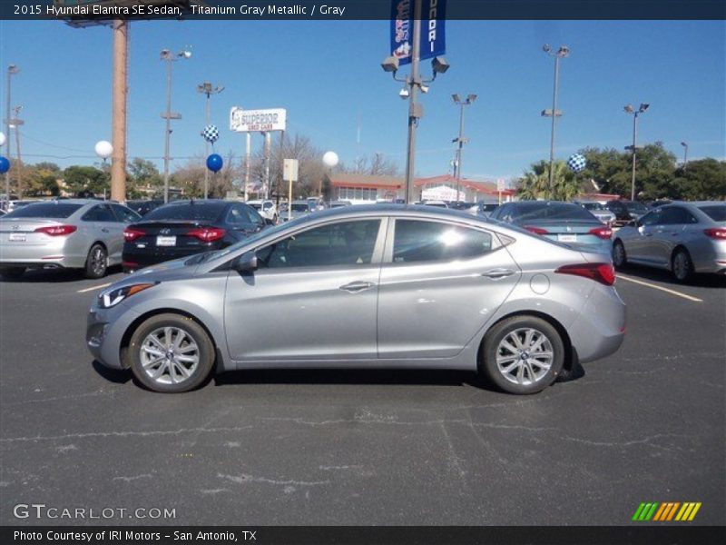  2015 Elantra SE Sedan Titanium Gray Metallic