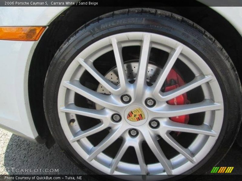 Carrara White / Sand Beige 2006 Porsche Cayman S
