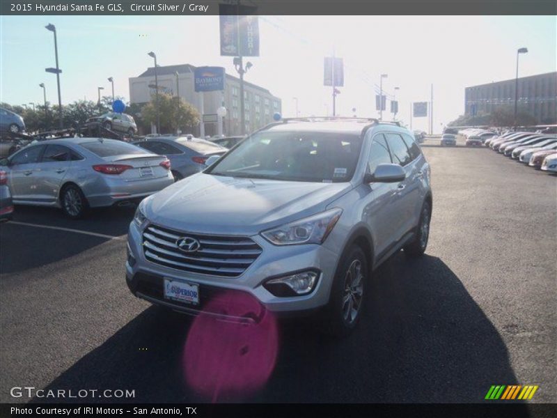 Circuit Silver / Gray 2015 Hyundai Santa Fe GLS