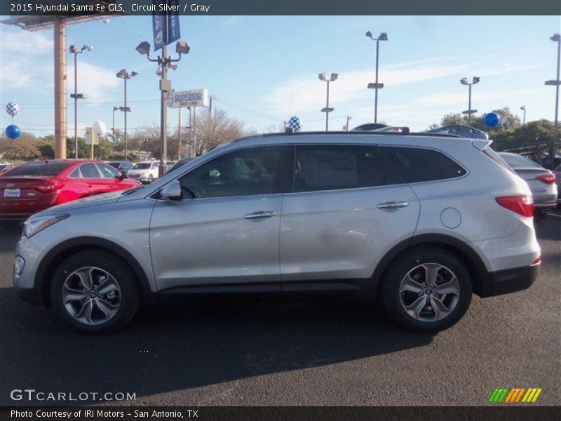 Circuit Silver / Gray 2015 Hyundai Santa Fe GLS