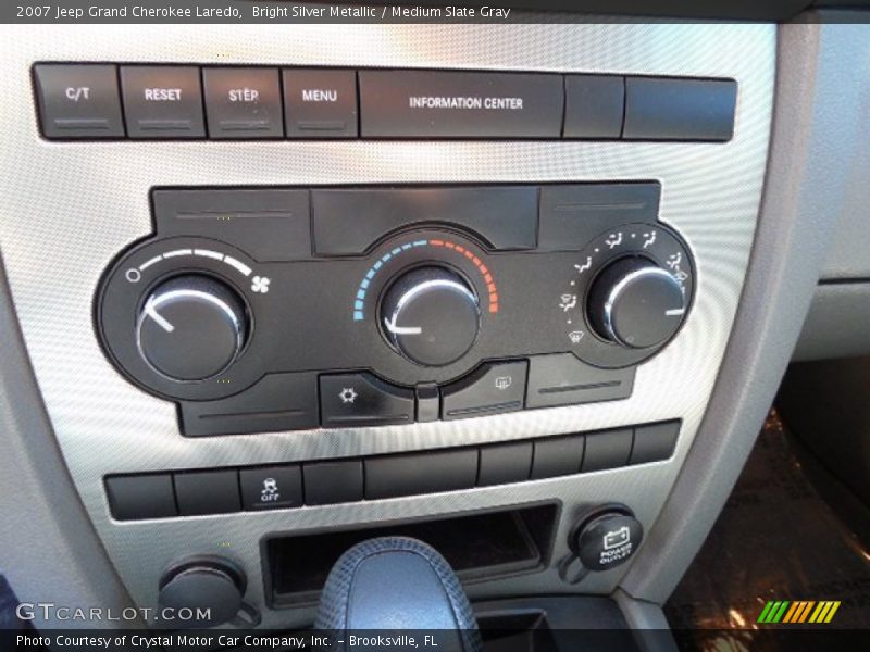 Bright Silver Metallic / Medium Slate Gray 2007 Jeep Grand Cherokee Laredo