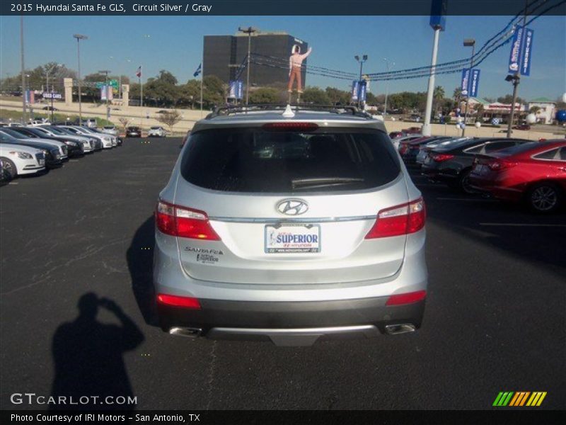 Circuit Silver / Gray 2015 Hyundai Santa Fe GLS
