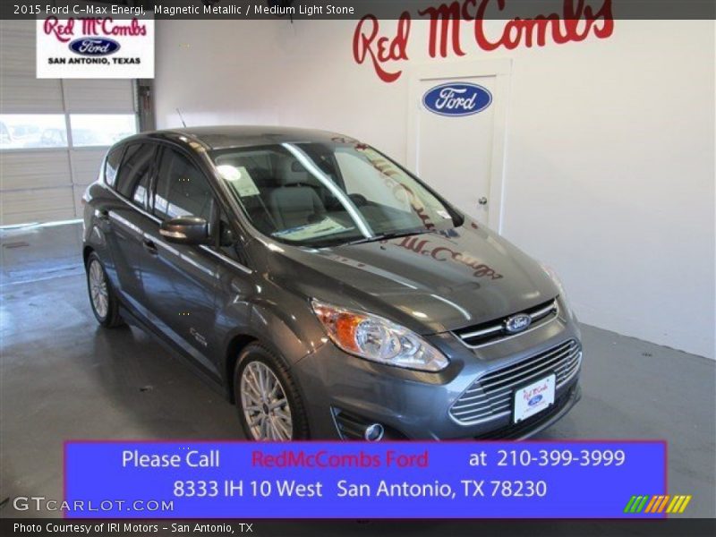 Magnetic Metallic / Medium Light Stone 2015 Ford C-Max Energi