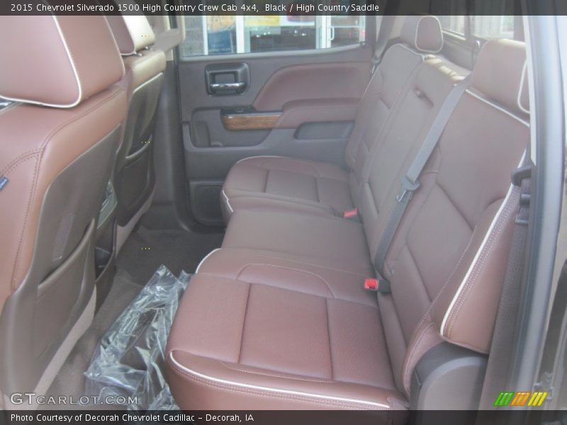 Black / High Country Saddle 2015 Chevrolet Silverado 1500 High Country Crew Cab 4x4