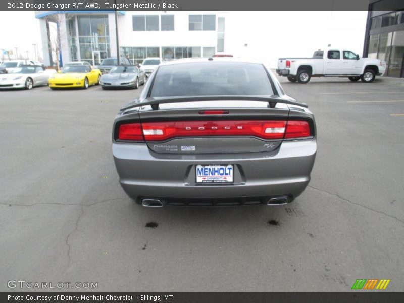 Tungsten Metallic / Black 2012 Dodge Charger R/T AWD