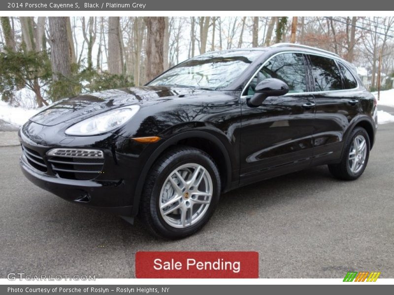 Black / Platinum Grey 2014 Porsche Cayenne S