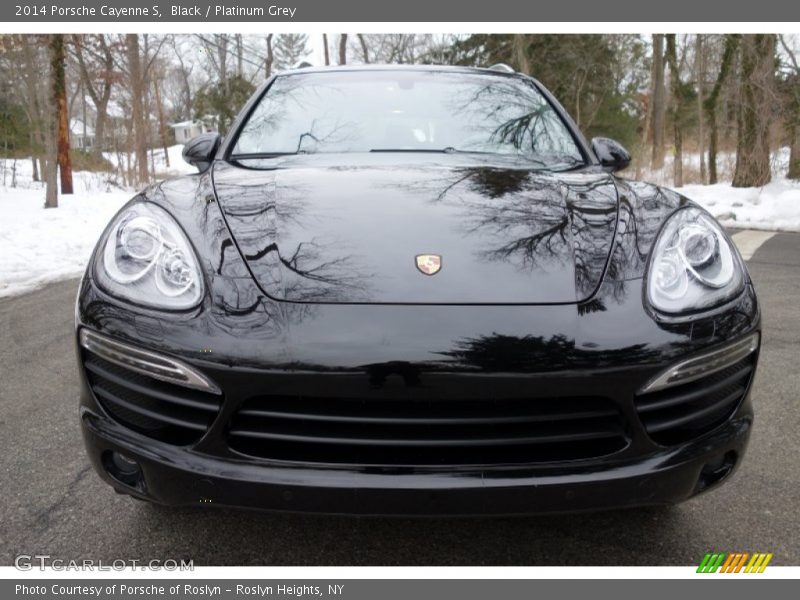Black / Platinum Grey 2014 Porsche Cayenne S