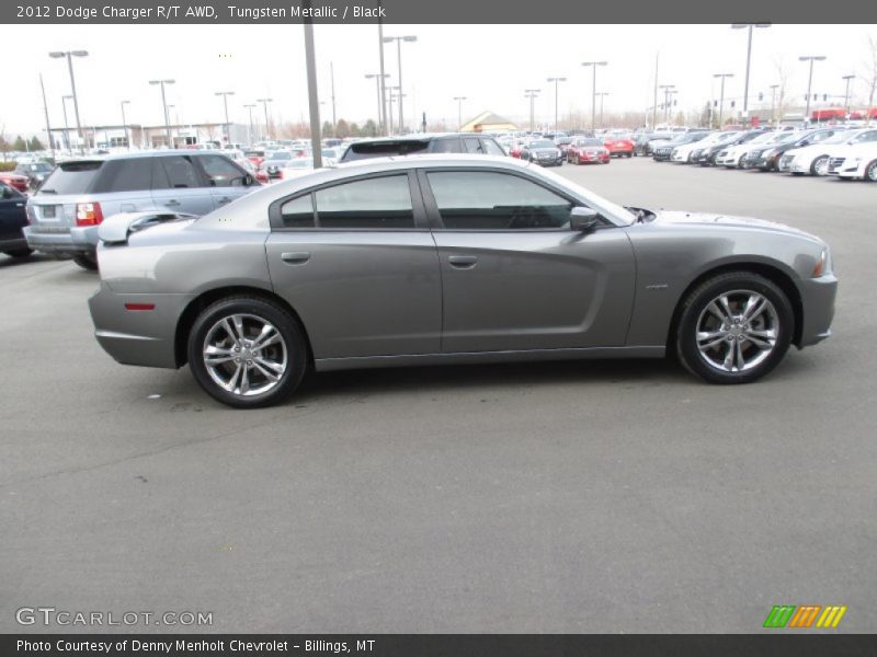 Tungsten Metallic / Black 2012 Dodge Charger R/T AWD