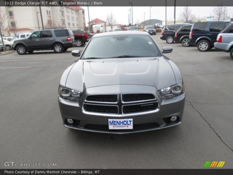 Tungsten Metallic / Black 2012 Dodge Charger R/T AWD
