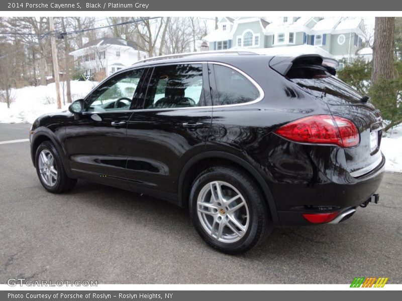 Black / Platinum Grey 2014 Porsche Cayenne S