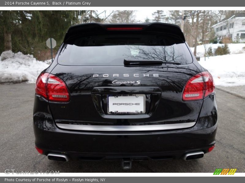 Black / Platinum Grey 2014 Porsche Cayenne S