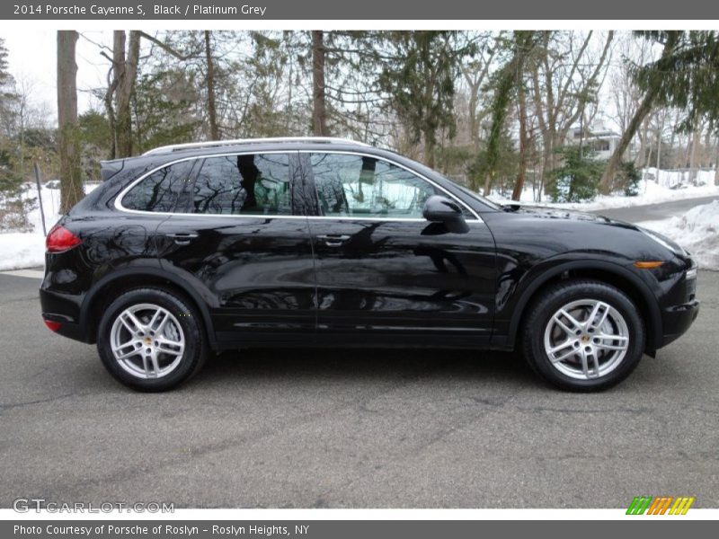 Black / Platinum Grey 2014 Porsche Cayenne S