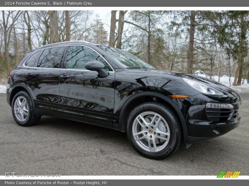 Black / Platinum Grey 2014 Porsche Cayenne S