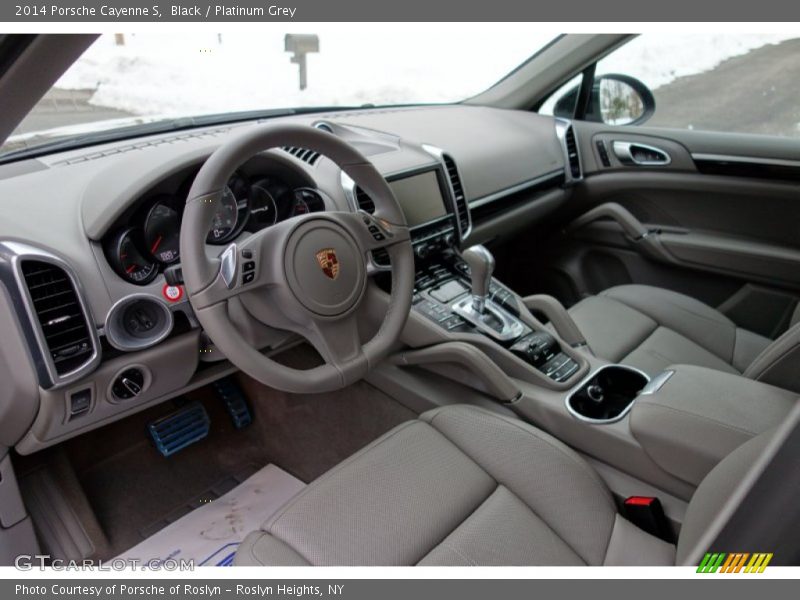 Black / Platinum Grey 2014 Porsche Cayenne S