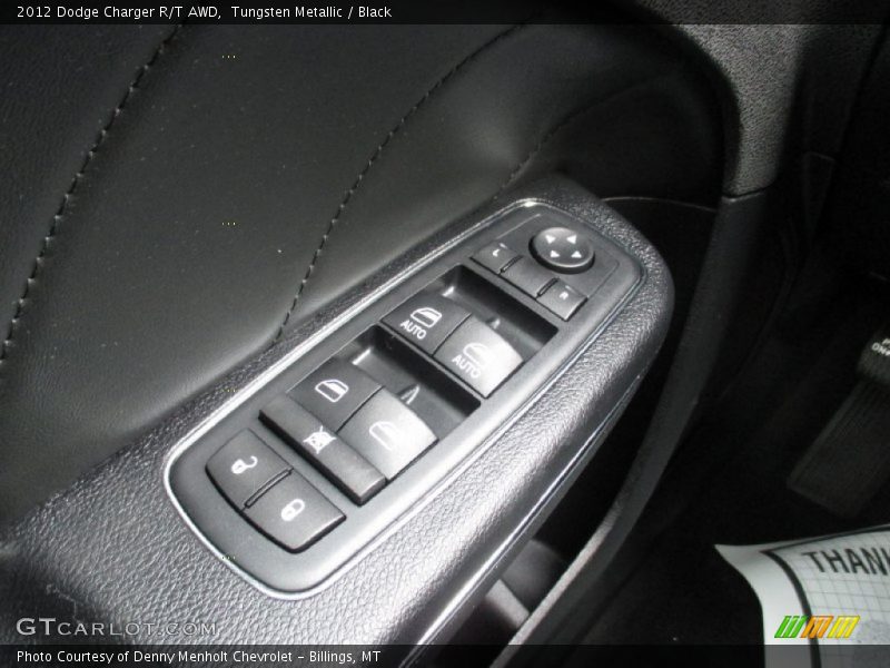 Tungsten Metallic / Black 2012 Dodge Charger R/T AWD