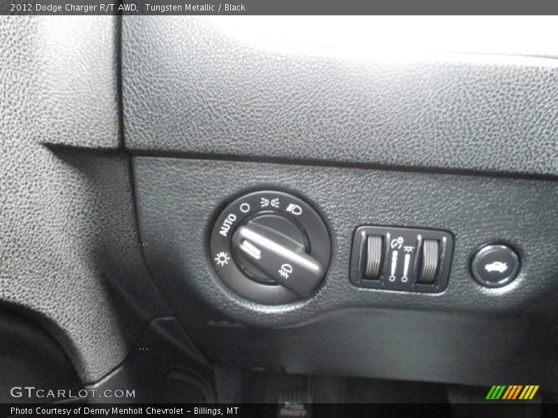 Tungsten Metallic / Black 2012 Dodge Charger R/T AWD