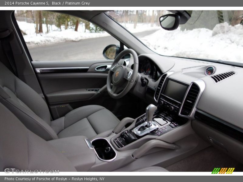 Black / Platinum Grey 2014 Porsche Cayenne S