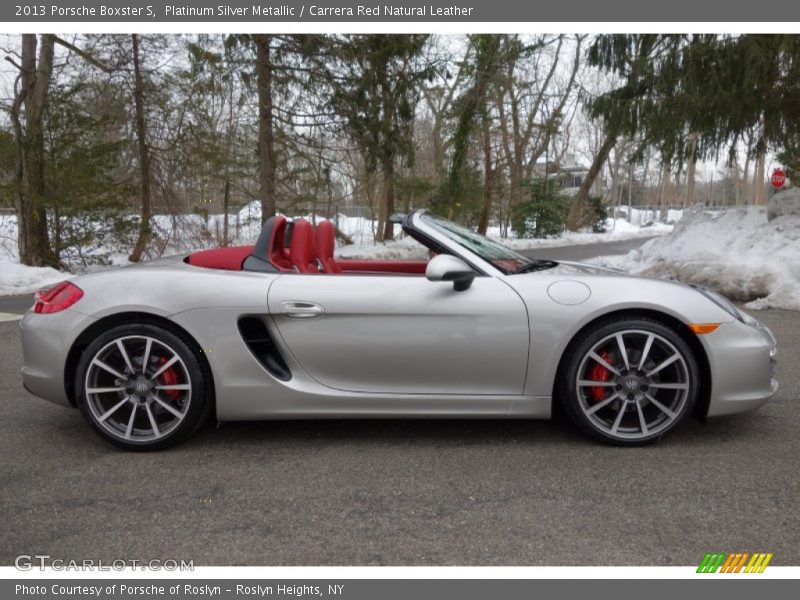  2013 Boxster S Platinum Silver Metallic