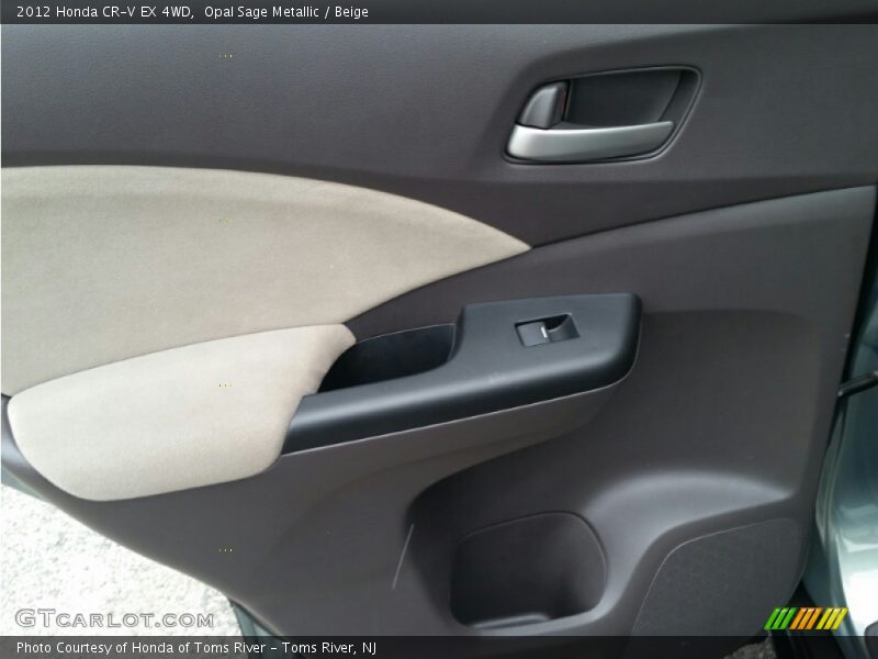 Opal Sage Metallic / Beige 2012 Honda CR-V EX 4WD