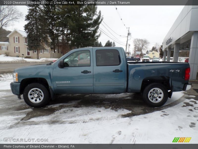  2010 Silverado 1500 LS Crew Cab 4x4 Blue Granite Metallic