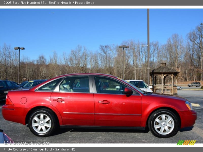 Redfire Metallic / Pebble Beige 2005 Ford Five Hundred SEL