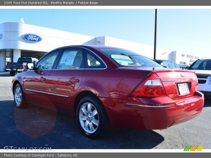 Redfire Metallic / Pebble Beige 2005 Ford Five Hundred SEL