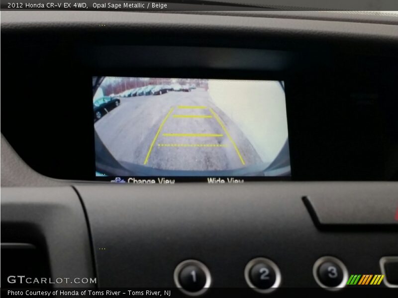Opal Sage Metallic / Beige 2012 Honda CR-V EX 4WD