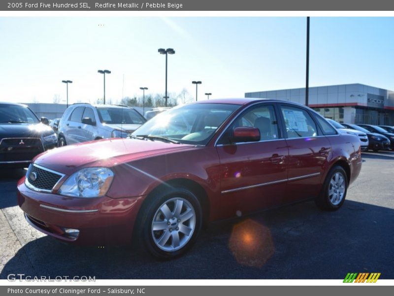 Redfire Metallic / Pebble Beige 2005 Ford Five Hundred SEL