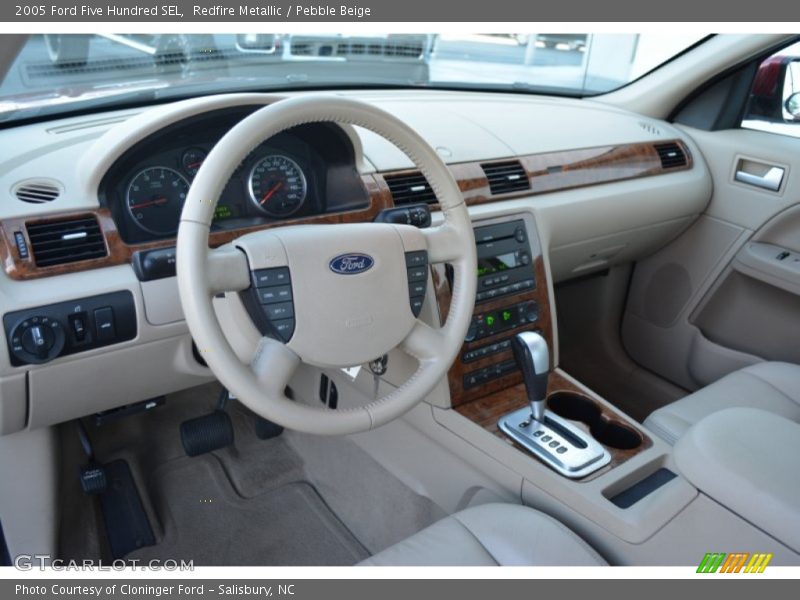 Redfire Metallic / Pebble Beige 2005 Ford Five Hundred SEL