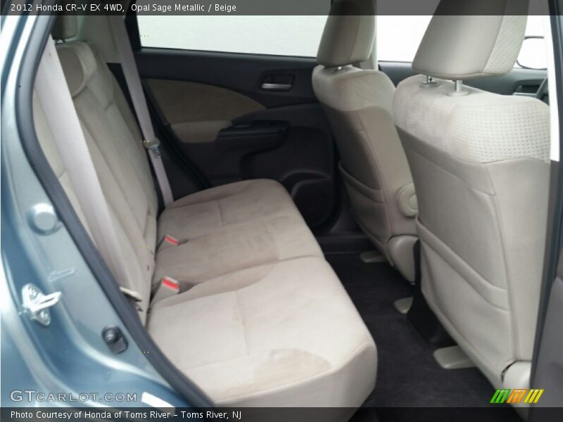 Opal Sage Metallic / Beige 2012 Honda CR-V EX 4WD