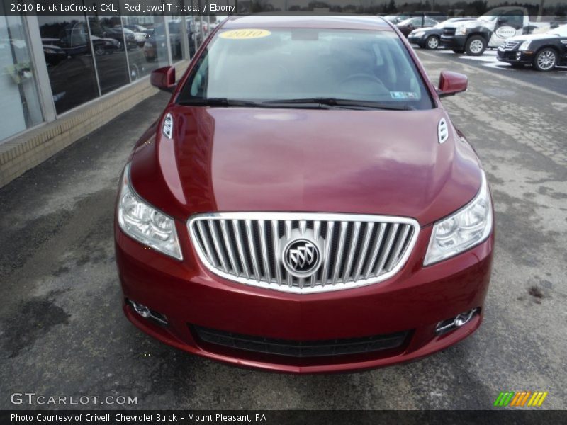Red Jewel Tintcoat / Ebony 2010 Buick LaCrosse CXL