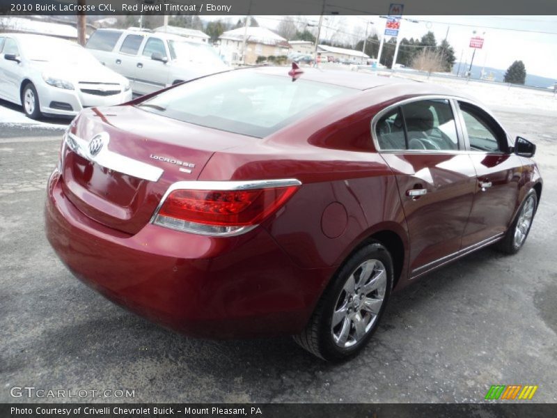 Red Jewel Tintcoat / Ebony 2010 Buick LaCrosse CXL