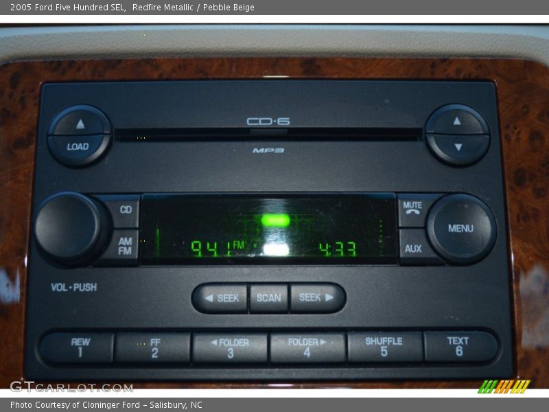 Redfire Metallic / Pebble Beige 2005 Ford Five Hundred SEL