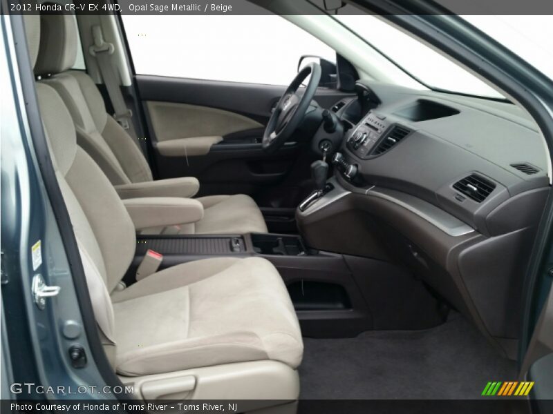 Opal Sage Metallic / Beige 2012 Honda CR-V EX 4WD