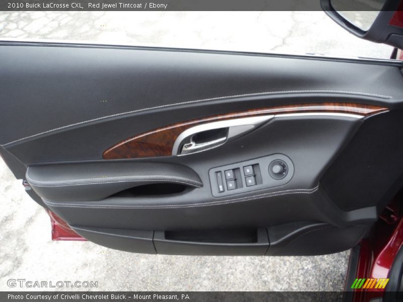 Red Jewel Tintcoat / Ebony 2010 Buick LaCrosse CXL